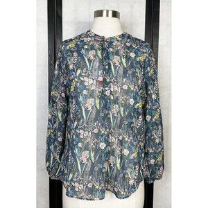 NWT VILAGALLO Women’s Floral Blouse. Size: 38